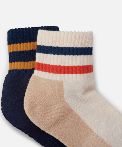 Timberland Men Accessories-2-Pack Hike Quarter Crew Sock- TB0A2PZN280-timberland boots guys 2