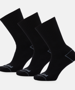 Timberland Men Accessories-3-Pack Bowden Crew Sock- TB0A2PTT001-timberland hiking shoes