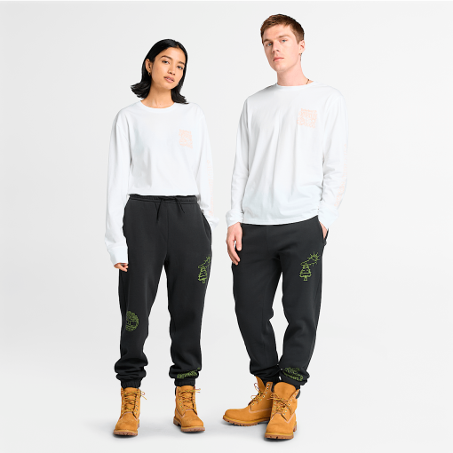 Timberland Featured Collections All Gender Collection-"All Day Outside" Long Sleeve T-Shirt- TB0A6WU1100-women timberland boots