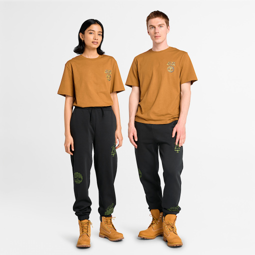 Timberland Featured Collections All Gender Collection-"All Day Outside" Short Sleeve T-Shirt- TB0A6WW6EH2-timberland hiking boots