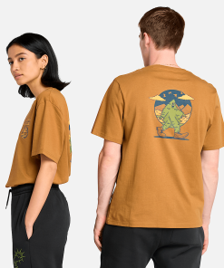 Timberland Featured Collections All Gender Collection-“All Day Outside” Short Sleeve T-Shirt- TB0A6WW6EH2-timberland hiking boots 2