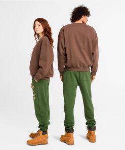 Timberland Featured Collections All Gender Collection-Box Fit Badge Crew Neck- TB0A62XK243-timberland boots 2