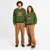 Timberland Featured Collections All Gender Collection-Box Fit Badge Crew Neck- TB0A62XK243-timberland boots for men 4