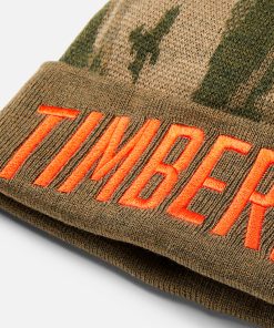 Timberland Men Accessories-Camo Jacquard Hat- TB0A5ZS6A58-timberland boots guys 2