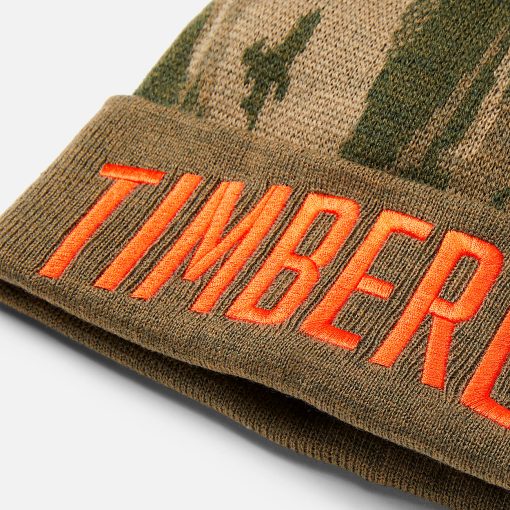 Timberland Men Accessories-Camo Jacquard Hat- TB0A5ZS6A58-timberland boots guys - Image 2