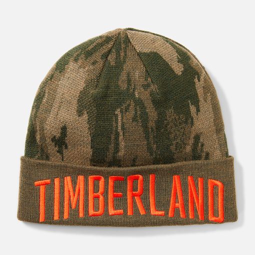 Timberland Men Accessories-Camo Jacquard Hat- TB0A5ZS6A58-timberland pro boots