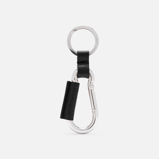 Timberland Accessories Gear-Carabiner Keyring With Leather Details- TB0A5MY1001-timberland urban hiking shoes