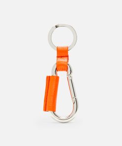 Timberland Accessories Gear-Carabiner Keyring With Leather Details- TB0A5MY1846-timberland mens boots