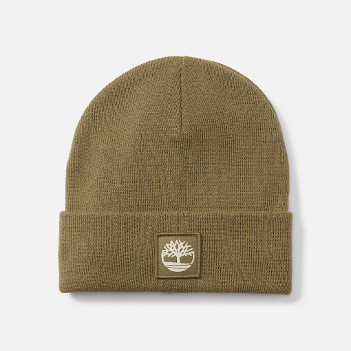 Timberland Men Accessories-Cuffed Beanie With Tonal Patch- TB0A61BXA58-womens timberland boots