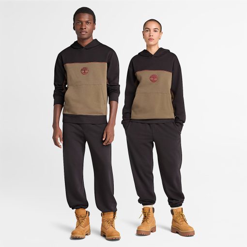 Timberland Clothing Cut-and-Sew Hoodie-Cut-and-Sew Hoodie- TB0A6FBHAQ2-timberland steel toe boots