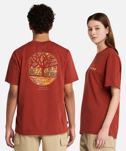 Timberland Clothing Illustrated Tree Logo Back Graphic T-Shirt-Illustrated Tree Logo Back Graphic T-Shirt- TB0A6DG5EOD-women’s timberland boots 2