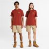 Timberland Featured Collections All Gender Collection-Long Sleeve “Made For Working” Graphic T-Shirt- TB0A6WTP001-timberland chukka boots 4