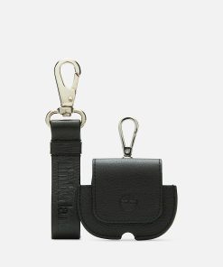 Timberland Men Accessories-Leather Keyring and Apple AirPods® Case Gift Set- TB0A5MW5001-timberland mens boots