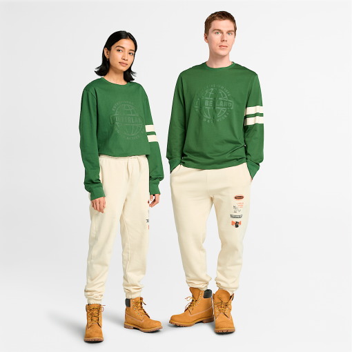 Timberland Featured Collections All Gender Collection-Long Sleeve Graphic T-Shirt- TB0A6X7TEIN-timberlands boots