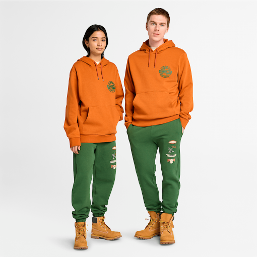 Timberland Featured Collections All Gender Collection-"Made For Working" Graphic Sweatpant- TB0A6WPAEIN-timberland store