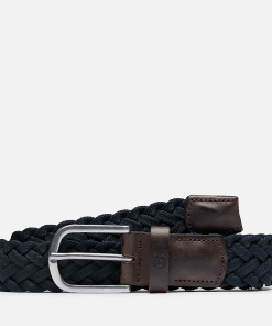 Timberland Men Accessories-Mens 35mm Braided Belt with Leather Details- TB0A2N63433-timberland earthkeepers