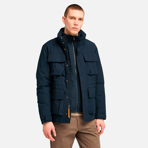 Timberland Men Clothing-Mens Abington Waterproof 3-in-1 Jacket- TB0A6UZJ433-timberland outlet