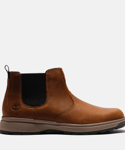 Timberland Men Footwear-Mens Atwells Ave Mid Chelsea Boot- TB0A5R8Z254-timberland boots women