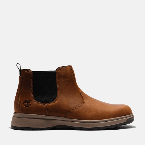 Timberland Men Footwear-Mens Atwells Ave Mid Chelsea Boot- TB0A5R8Z254-steel cap timberlands