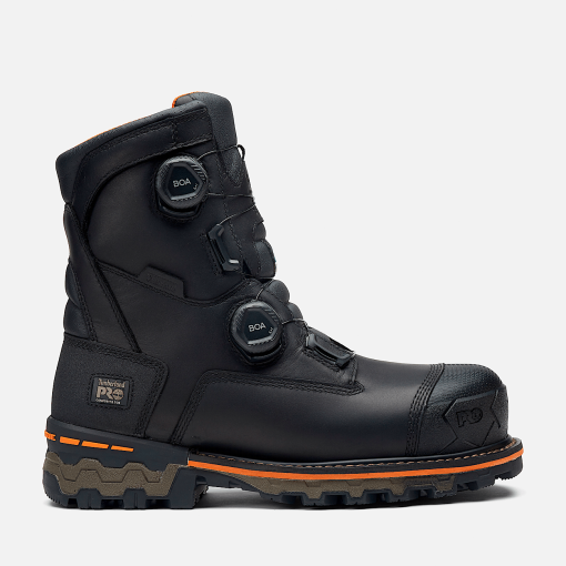 Timberland-Mens BOA® Boondock CSA 8" Composite Toe Insulated Work Boot-black timberland boots men