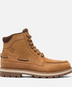 Timberland Footwear Men’s Britton Road 7-Eye Moc Toe Boot-Mens Britton Road 7-Eye Moc Toe Boot- TB0A697HEN1-which rapper made timbaland boots popular