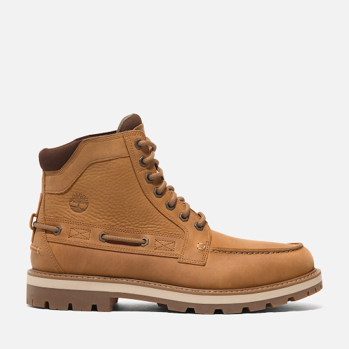 Timberland Footwear Men's Britton Road 7-Eye Moc Toe Boot-Mens Britton Road 7-Eye Moc Toe Boot- TB0A697HEN1-which rapper made timbaland boots popular