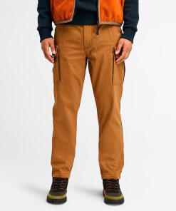 Timberland Men Clothing-Mens Brookline Twill Cargo Pant- TB0A5TVYEH2-timberland chelsea boots