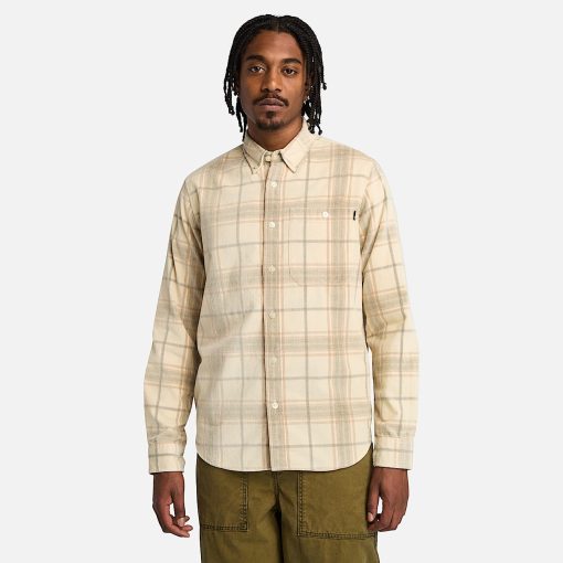 Timberland Men Clothing-Mens Corduroy Check Shirt- TB0A6UUJEHI-timberland boots for men