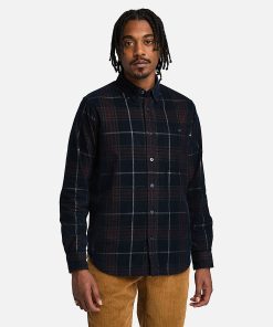 Timberland Men Clothing-Mens Corduroy Check Shirt- TB0A6UUJB68-timberland boots for females