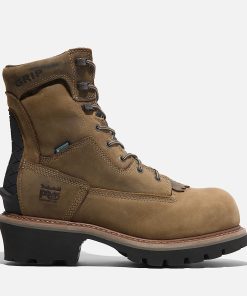 Timberland Timberland PRO® Men’s Footwear-Mens Evergreen Logger Composite Toe Waterproof Work Boot- TB1A28QQ214-men timberland boots