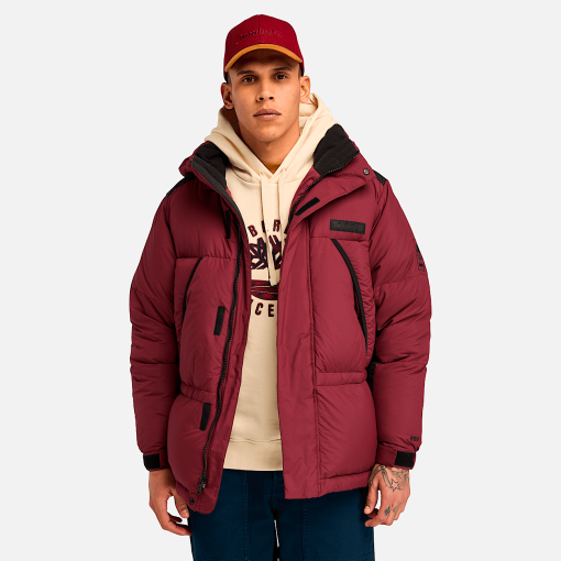 Timberland Men Clothing-Mens Howker Recycled Down Puffer Jacket- TB0A6KMDEIC-timberland outlet