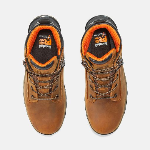 Timberland Timberland PRO® Men's Footwear-Mens Hypercharge 6" Waterproof Work Boot- TB1A1Q56214-timberland store - Image 2