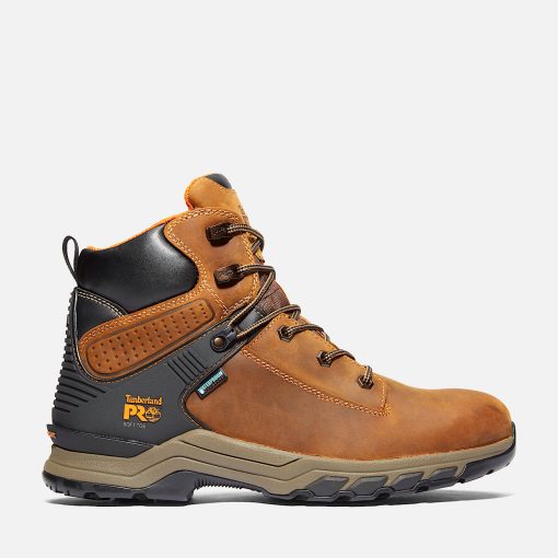 Timberland Timberland PRO® Men's Footwear-Mens Hypercharge 6" Waterproof Work Boot- TB1A1Q56214-timberland store