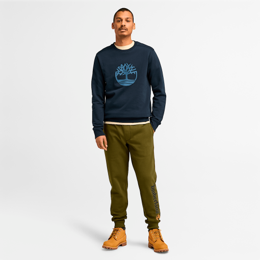 Timberland Men Clothing-Mens Kennebec River Brushed Back Sweatpant- TB0A5YFB302-timberland sneakers - Image 2