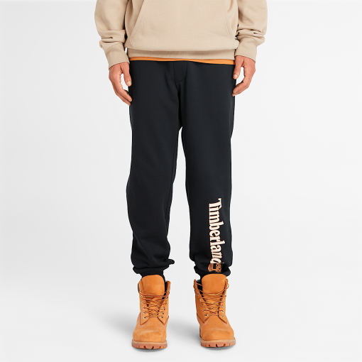 Timberland Men Clothing-Mens Kennebec River Brushed Back Sweatpant- TB0A5YFB001-black timberland