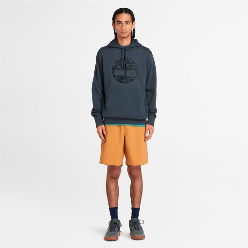 Timberland Men Clothing-Mens Kennebec River Tree Logo Hoodie- TB0A2BJHS74-timberland boots men - Image 2