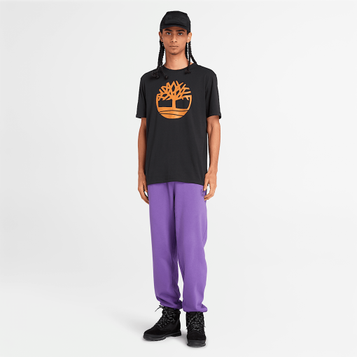 Timberland Men Clothing-Mens Kennebec River Tree Logo T-Shirt- TB0A2C2RP56-timberland steel toe shoes - Image 2