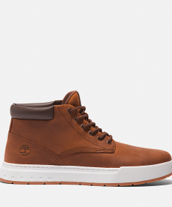 Timberland Men Footwear-Mens Maple Grove Leather Chukka- TB0A297Q358-timberland boots mens