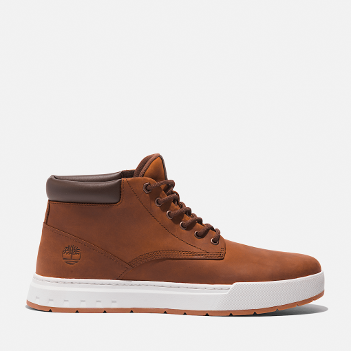 Timberland Men Footwear-Mens Maple Grove Leather Chukka- TB0A297Q358-timberland steel toe boots