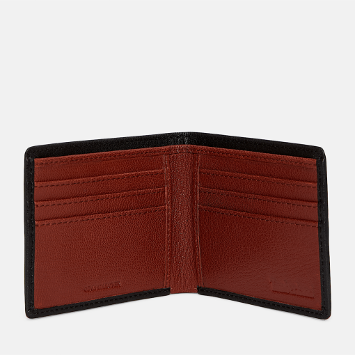 Timberland Men Accessories-Mens Matte Grain Leather Billfold Wallet- TB0A2MN4001-timberland sneakers - Image 2