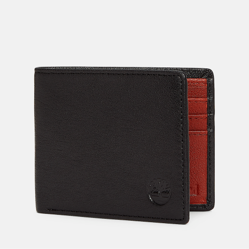 Timberland Men Accessories-Mens Matte Grain Leather Billfold Wallet- TB0A2MN4001-timberland sneakers