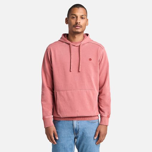 Timberland Men Clothing-Mens Merrymack River Garment Dye Hoodie- TB0A5U9KEOD-men timberland boots