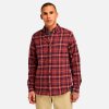 Timberland Men Clothing-Mens Windham Printed Fleece Lined Shacket- TB0A6UYX433-timberland womens boots 4