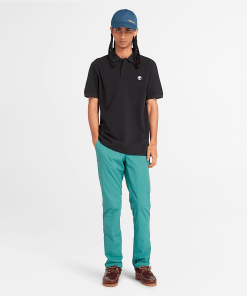 Timberland Men Clothing-Men’s Millers River Pique Polo Shirt- TB0A26N4001-timberland boots women 2