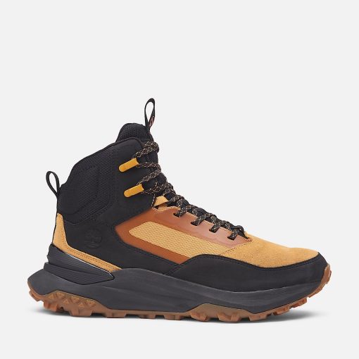 Timberland Men Footwear-Mens Motion Access Mid Waterproof Hiking Boot- TB0A6DB3EZ0-womens timberland boots