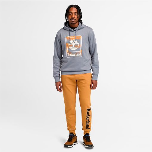 Timberland Gift Guide Holiday Exclusives-Mens Outdoor Graphic Brushback Hoodie- TB0A6W9T073-timberland boots - Image 2