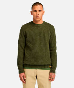 Timberland Men Clothing-Mens Phillips Brook Raglan Sleeve Crew Neck Sweater- TB0A62J3C43-ladies timberland boots