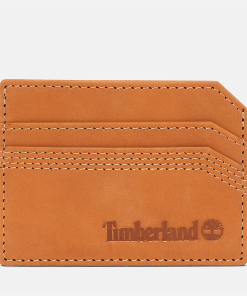 Timberland Men Accessories-Mens Quad Stitch Nubuck Card Case- TB0A2MPB231-timberland boots mens