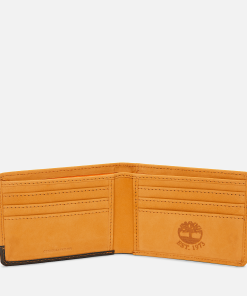 Timberland Men Accessories-Mens Red Bank Two-Tone Billfold Wallet- TB0A2MSK231-timberlands boots 2