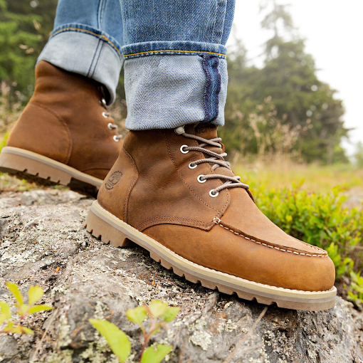 Timberland Men Footwear-Mens Redwood Falls Waterproof Moc-Toe Boot- TB1A2EDRF13-women timberland boots - Image 2